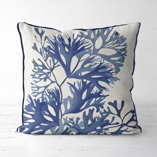 Seaweed 2, Nautical Pillow, Cushion cover, 45x45cm