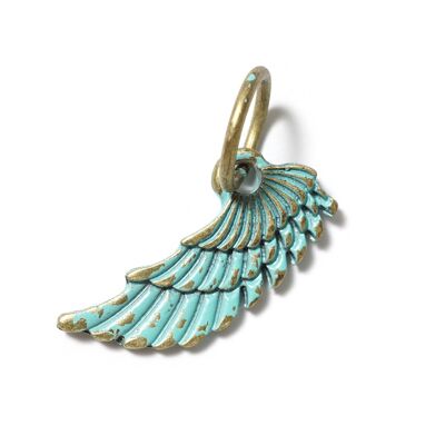 Turquoise wings, amulet S