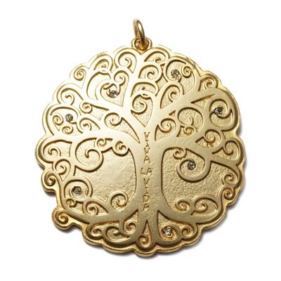 Árbol de la vida GoldShiny, amuleto L