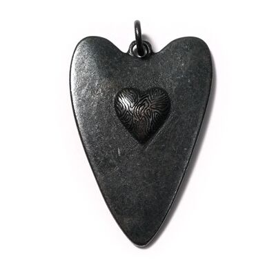 Heart BlackBeauty, amulet L