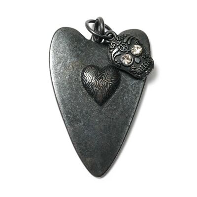 Corazón L y Pirata S, Amulet Twin BlackBeauty