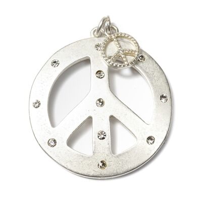 Peace L & S, Amulett Twin SilverShiny