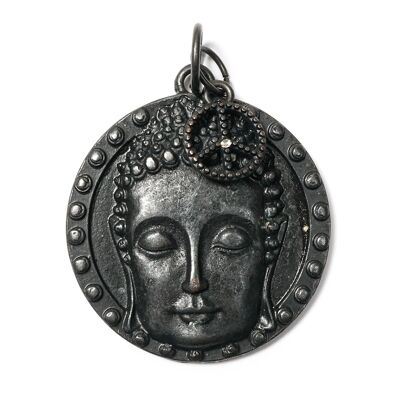 BuddhaSmile L & Peace S, Amulet Twin BlackBeauty