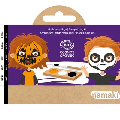 “Pumpkin & Skeleton” 3-colour make-up kit COSMOS**