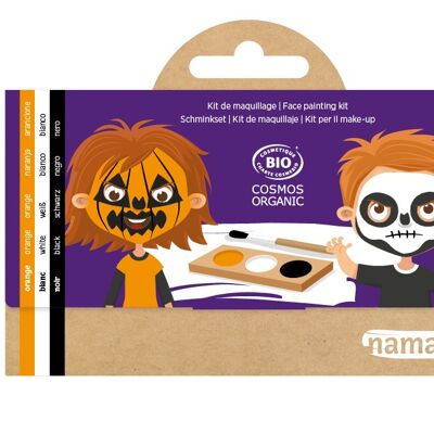 “Pumpkin & Skeleton” 3-colour make-up kit COSMOS**