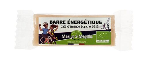 BARRE ENERGETIQUE AMANDE BLANCHE 60%