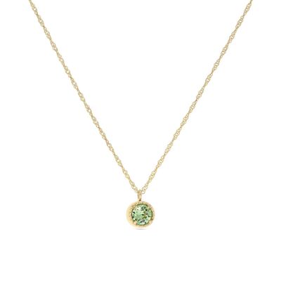 Birthstones Necklace - August / Peridot