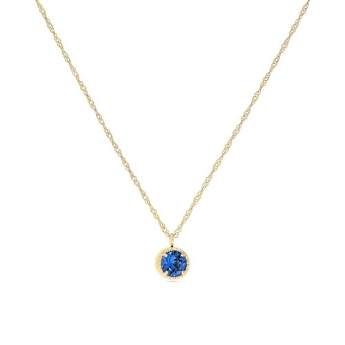 Birthstones Necklace - September / Sapphire
