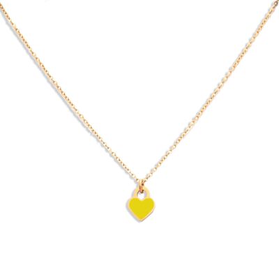 Iris Necklace - Yellow