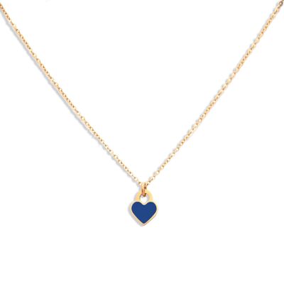 Iris Necklace - Dark blue