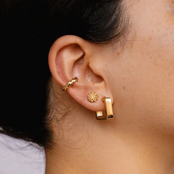 Boucle d'oreille colombe 5