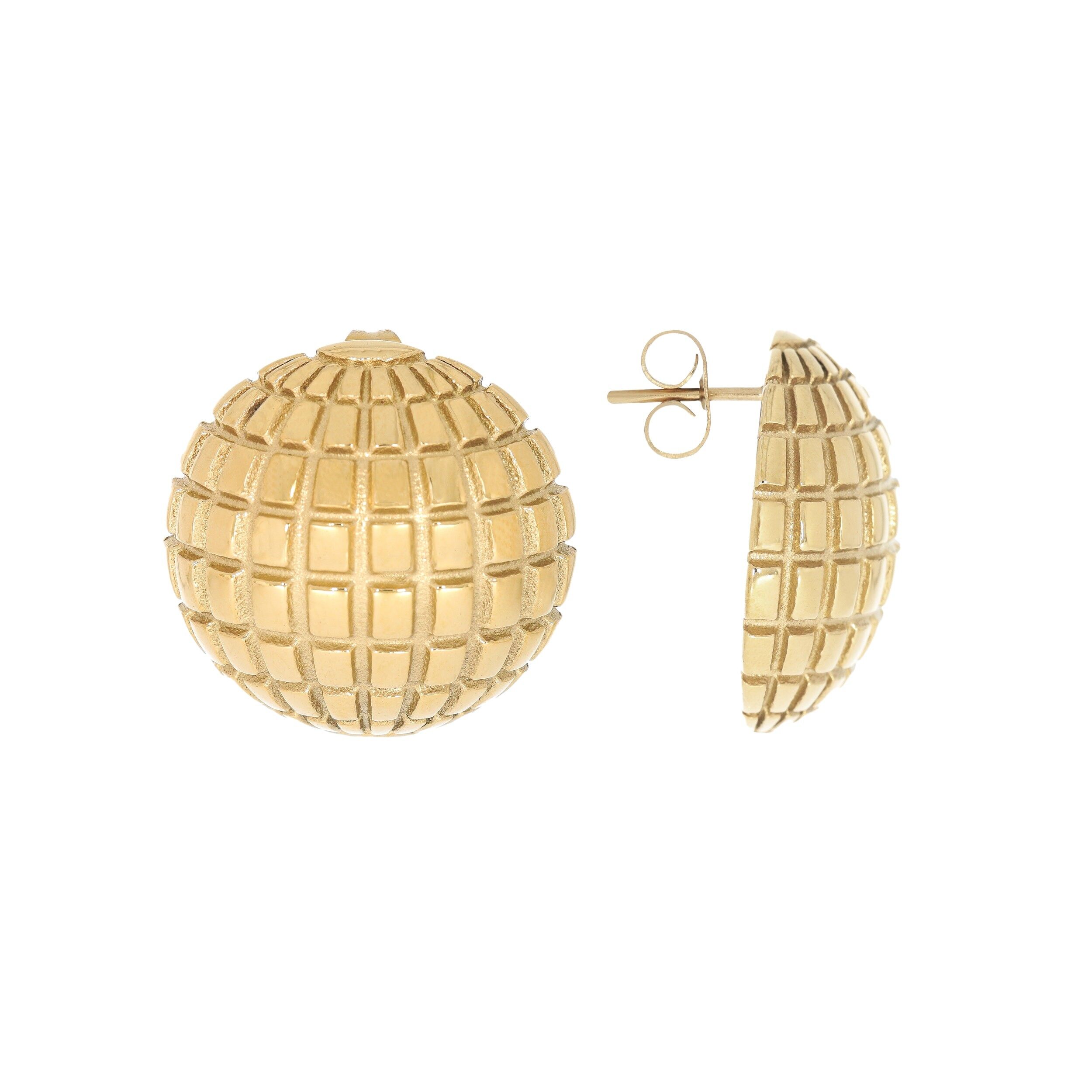 Disco Ball AD Stud Earring – Abdesignsjewellery