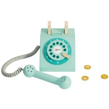 Classic World - Téléphone rétro - 19x15,5x15cm 2