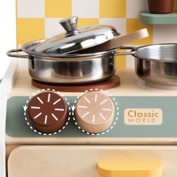 Classic World - Mini cuisinière - 24,7x20,5x30cm 4