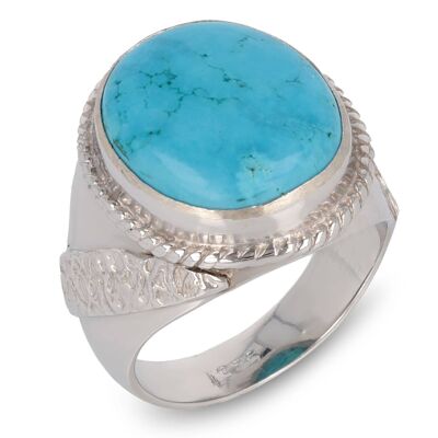 Bague Turquoise sur argent 925 2569