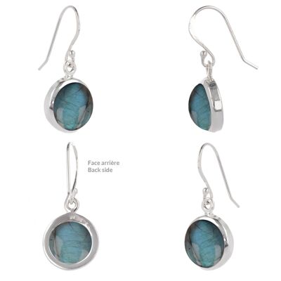 Labradorite stone earrings 60306