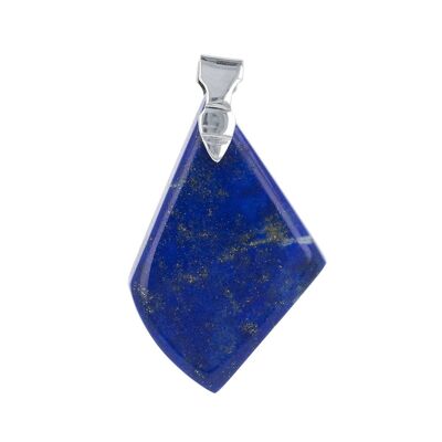 Anhänger Lapislazuli Naturstein Eingefasst in Silber 60059