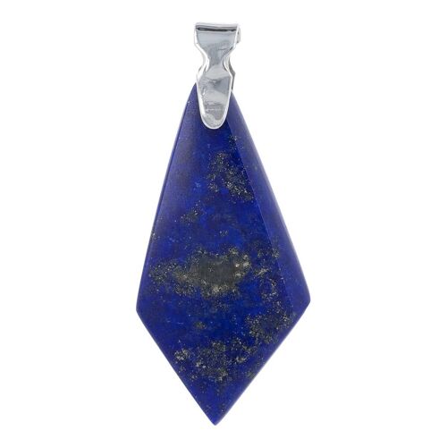 Pendentif Pierre Lapis lazuli naturelle sur argent 925 60060