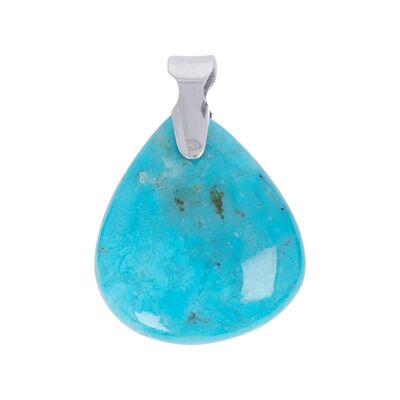 Pendentif Turquoise Arizona sur Argent 925 60044