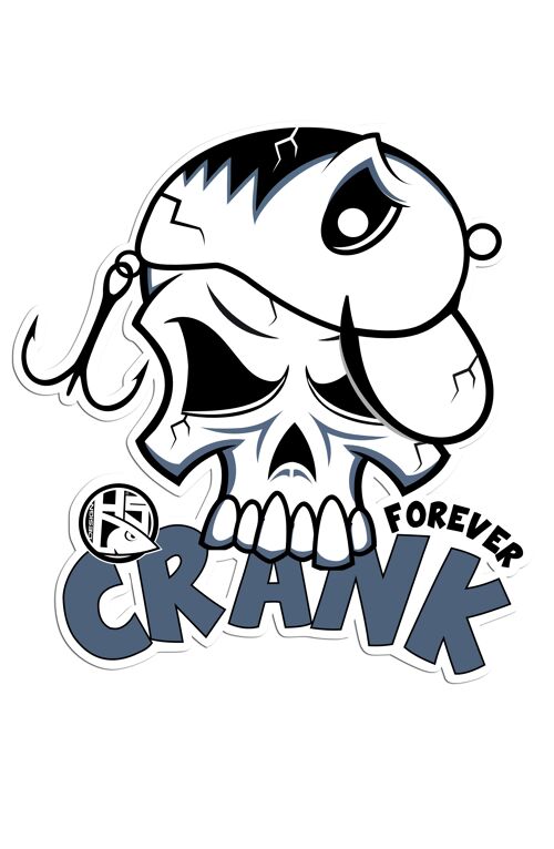 Sticker Crank Forever cm 15x14