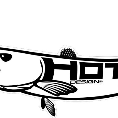 Sticker Barracuda cm 60x30