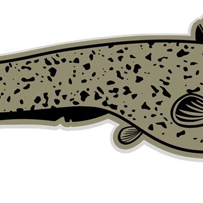 Sticker Catfish cm 93x30