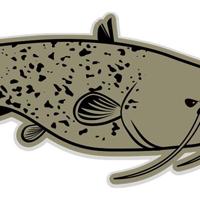 Sticker Catfish cm 93x30