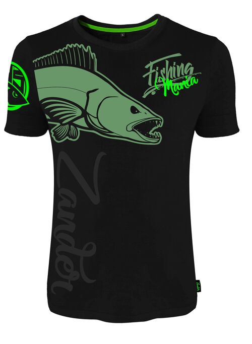 T-shirt Fishing Mania Zander