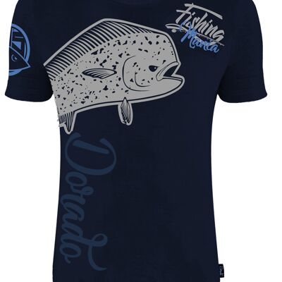 T-shirt Fishing Mania Dorado
