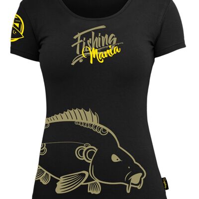 Camiseta donna Fishing Mania Carpfishing