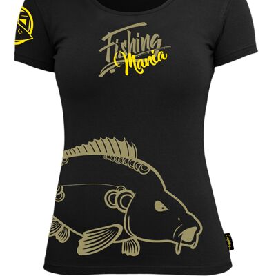 T-shirt femme Fishing Mania Carpfishing
