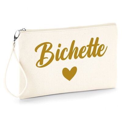 Pochette Bichette con cinturino da polso staccabile