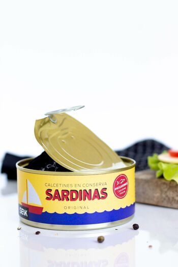 Calcetines en lata de sardinas (40-46 para hombres) 8