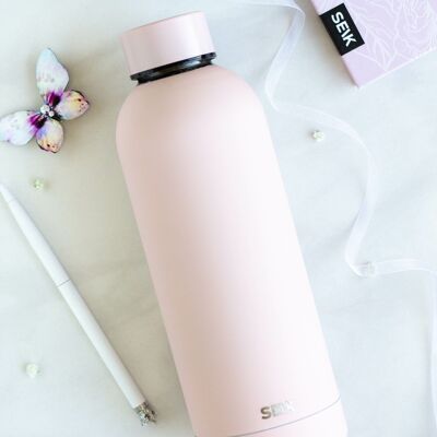 SEIK Watter Bottle / Thermos - colore rosa 500ml