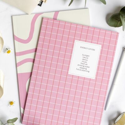 Bullet Journal / Dotted Notebook Energy & You (2 pcs)