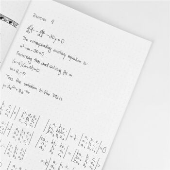 Bullet Journal / Dotted Notebook avec reliure spirale - Meilleure version 10