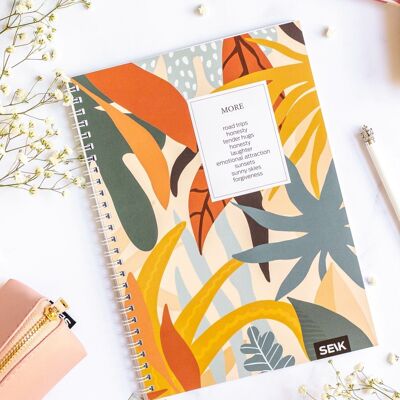 Bullet Journal / Dotted Notebook with spiral binding - More