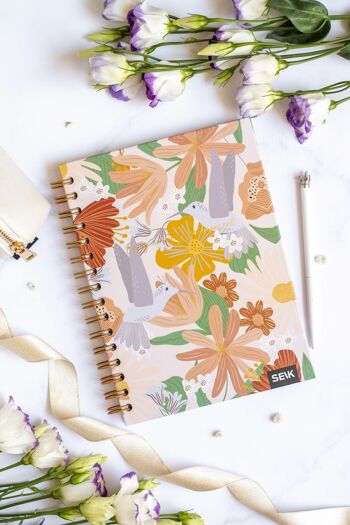 Bullet Journal / Dotted Notebook couverture rigide reliure spirale - Jungle 6