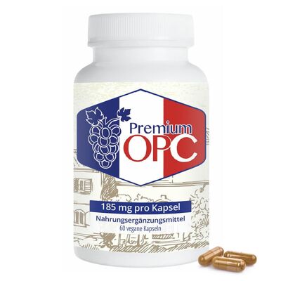 Capsules OPC Premium 185 mg - 60 capsules végétaliennes