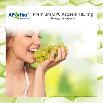 Capsules OPC Premium 185 mg - 60 capsules végétaliennes 6
