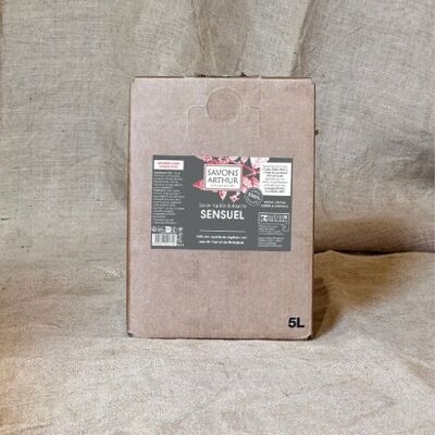 Sensual Jabón Líquido y Ducha ORGÁNICO con Pachulí • BIB 5L o 10L (individualmente)