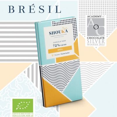 Chocolat noir - Brésil 72 % cacao