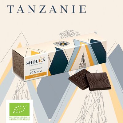 Napolitains - Chocolat noir - Tanzanie 70 % cacao