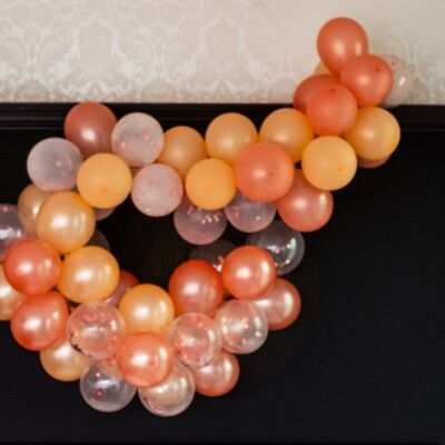 Set de decoración de globos, compuesto por 45 piezas