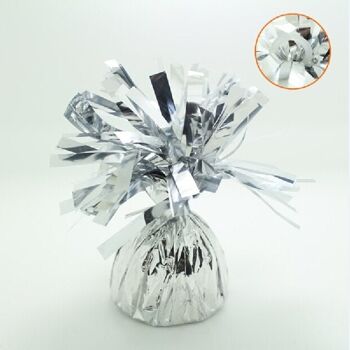 Ballon en aluminium poids argent