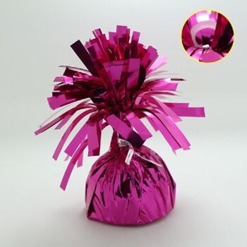Ballon en aluminium rose vif