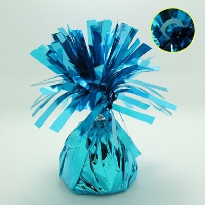 Peso palloncino foil azzurro