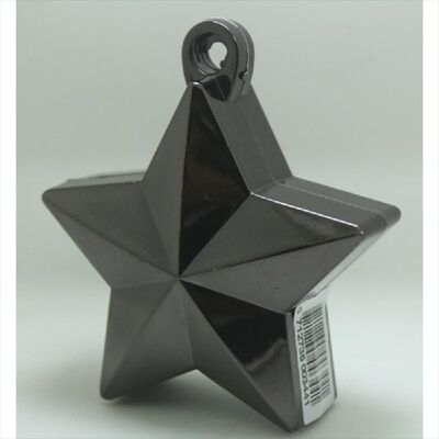 Star balloonweight metallic black