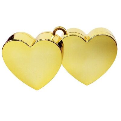 Heart balloonweight gold