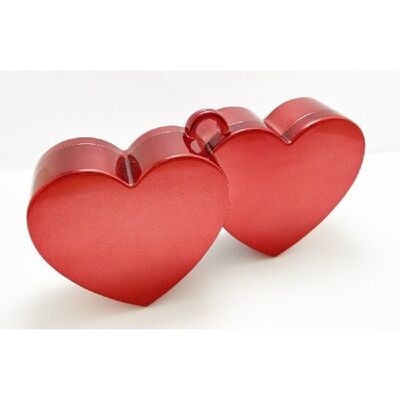 Heart balloonweight red